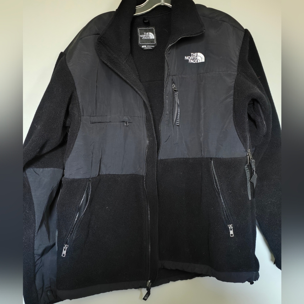 The North Face Black Lightweight Fleece Jacket with Wind Panels